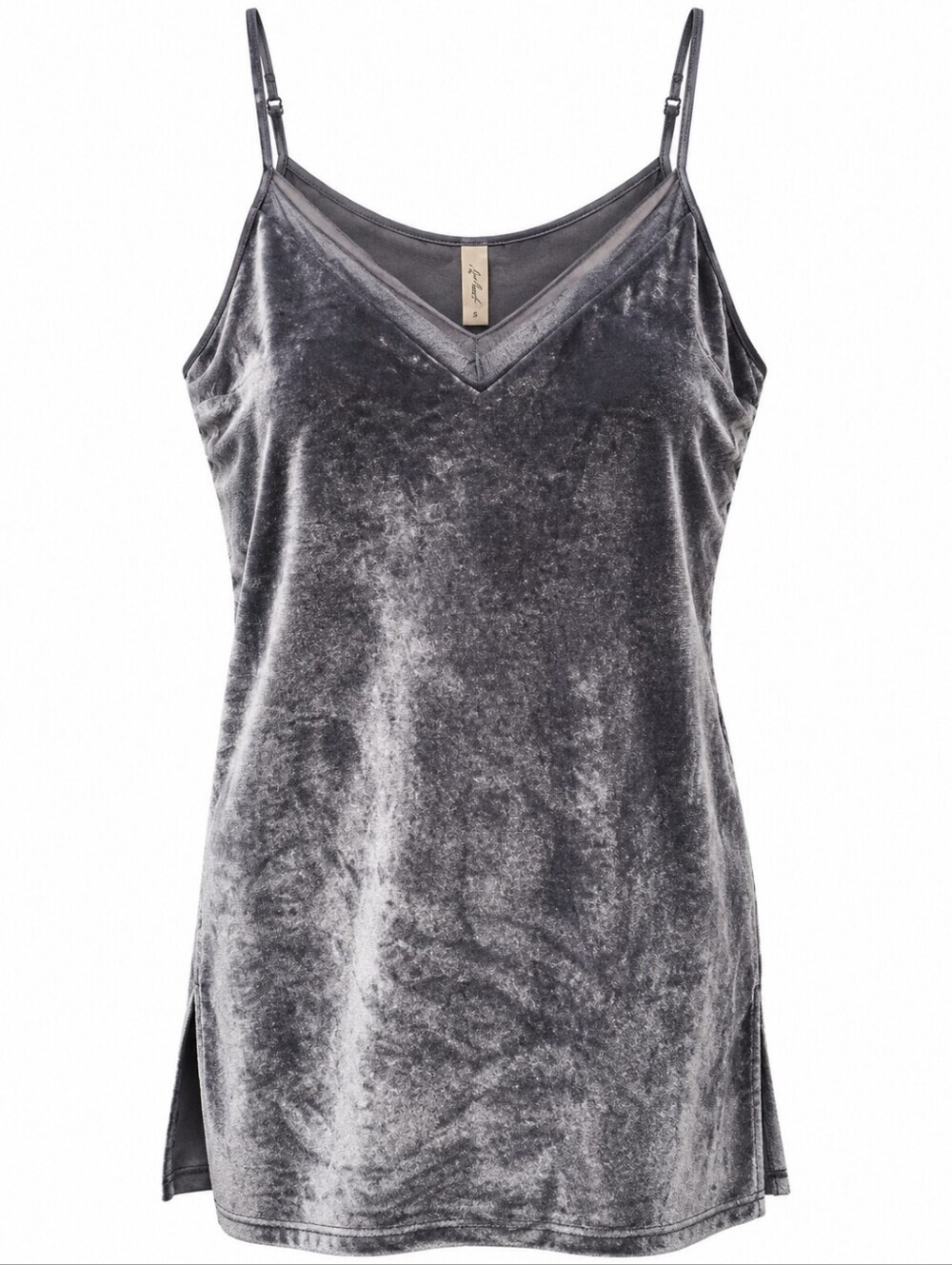 Free People Velvet V-Neck Tank Top – Size Small